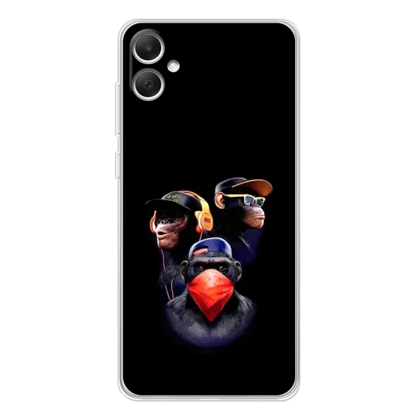 Чехол с рисунком «Три обезьяны» для Samsung Galaxy A06 Чехол с рисунком «Три обезьяны» для Samsung Galaxy A06
