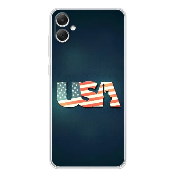 Чехол с рисунком «USA» для Samsung Galaxy A06 Чехол с рисунком «USA» для Samsung Galaxy A06