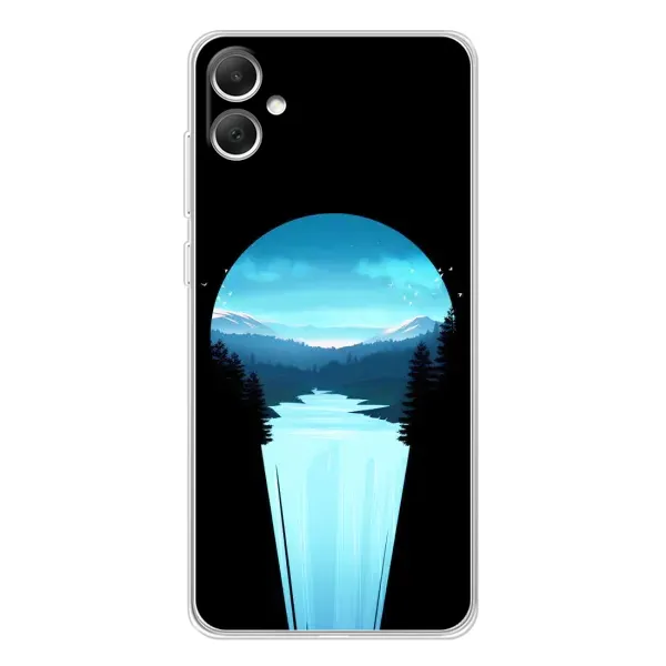 Чехол с рисунком «Синий Водопад» для Samsung Galaxy A06 Чехол с рисунком «Синий Водопад» для Samsung Galaxy A06