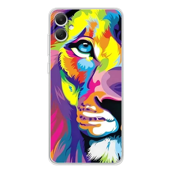 Чехол с рисунком «Яркий Лев» для Samsung Galaxy A06 Чехол с рисунком «Яркий Лев» для Samsung Galaxy A06
