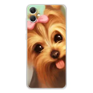 Чехол (ТПУ) Милые собачки для Samsung Galaxy A06 (Йоршенский терьер)