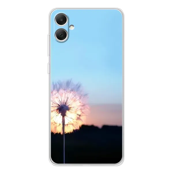 Чехол с рисунком «Закат с одуванчиком» для Samsung Galaxy A06
