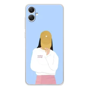 Силіконовый Чохол на Samsung Galaxy A06 з картинкой Модных девушек (Жовта кепка)