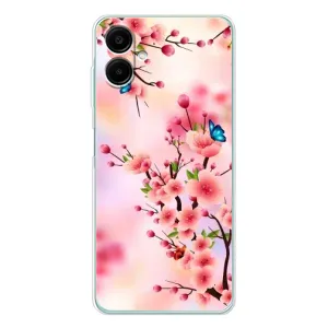 Чохол з картинкою Сакури на Samsung Galaxy A07 (Метелики на сакурі)