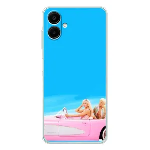 Силиконовый Чехол Барби Фильм на Samsung Galaxy A07 (Барби и Кен)