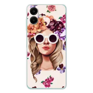 Чохол з картинкою Модні Дівчата Samsung Galaxy A07 (Дівчина в окулярах)