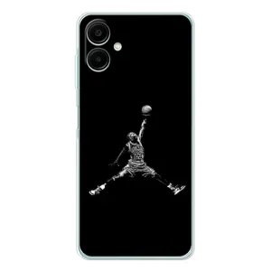 Силиконовый Чехол Nike Air Jordan на Галакси А07 (Джордан)