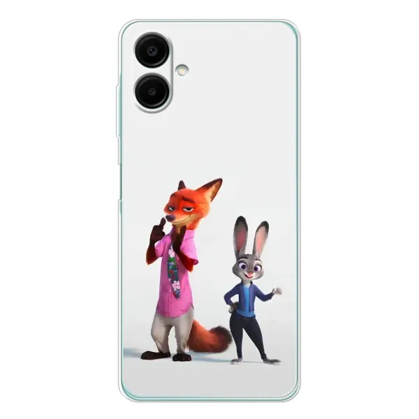Чехол с рисунком «Джуди и Ник» для Samsung Galaxy A07 Чехол с рисунком «Джуди и Ник» для Samsung Galaxy A07