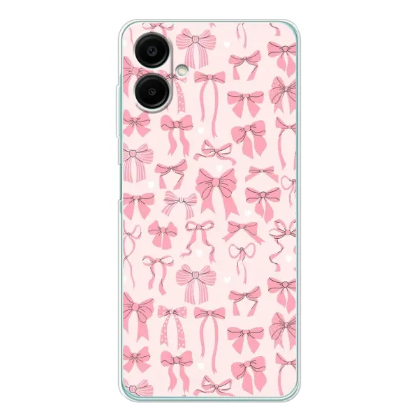 Чехол с рисунком «Фон бантики» для Samsung Galaxy A07 Чехол с рисунком «Фон бантики» для Samsung Galaxy A07