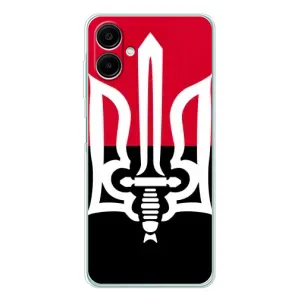 Чехлы УПА (Красно-Чёрный) на Samsung Galaxy A07 (Герб Украины)