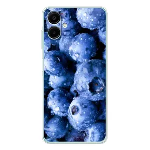 Чехол с изображением вкусной еды для Samsung Galaxy A07 (Голубика)