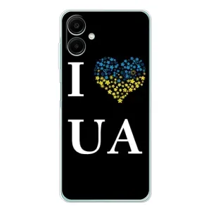 Силіконовий Чохол на Samsung Galaxy A07 (Я-Україна) (I Love UA)