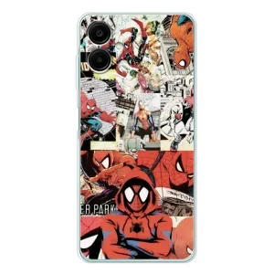 Чехол Супергерой Человека Паука на Samsung Galaxy A07 (Комикс Паука)