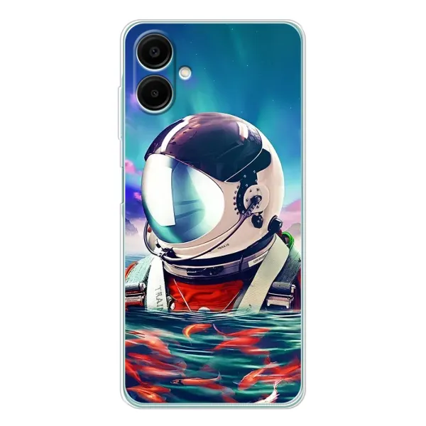 Чехол с рисунком «Космонавт в воде» для Samsung Galaxy A07 Чехол с рисунком «Космонавт в воде» для Samsung Galaxy A07