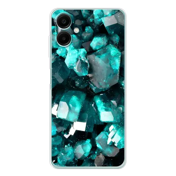 Чехол с рисунком «Кристалы» для Samsung Galaxy A07 Чехол с рисунком «Кристалы» для Samsung Galaxy A07