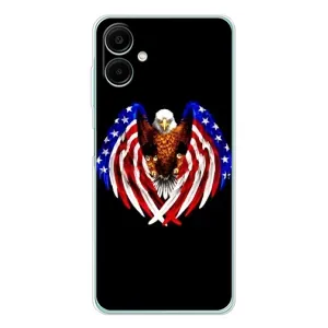 Чохол Прапор USA для Samsung Galaxy A07 (Крила США)
