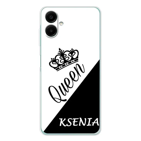 Чехол с рисунком «KSENIA» для Samsung Galaxy A07