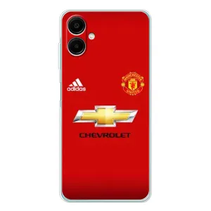 Силиконовые Чехлы принт Футбол на Samsung Galaxy A07 (Man United)