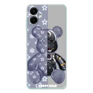 Силиконовый чехол для Samsung Galaxy A07 (Медведь Louis Vuitton)