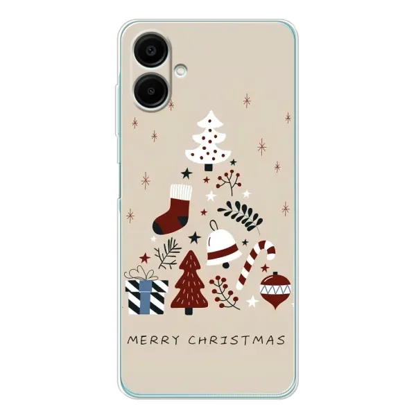 Чехол с рисунком «Merry Christmas» для Samsung Galaxy A07