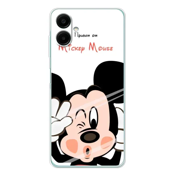 Чехол с рисунком «Mickey Mouse» для Samsung Galaxy A07 Чехол с рисунком «Mickey Mouse» для Samsung Galaxy A07