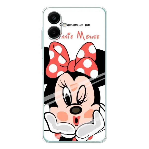 Чехол с рисунком «Minni Mouse» для Samsung Galaxy A07 Чехол с рисунком «Minni Mouse» для Samsung Galaxy A07