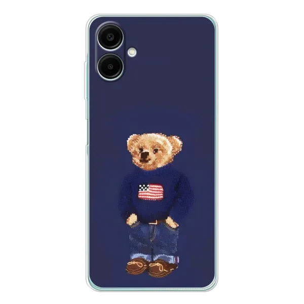 Чехол с рисунком «Мишка USA» для Samsung Galaxy A07