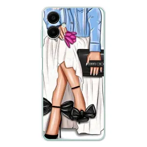 Силіконовый Чохол на Samsung Galaxy A07 з картинкой Модных девушек (Мода)
