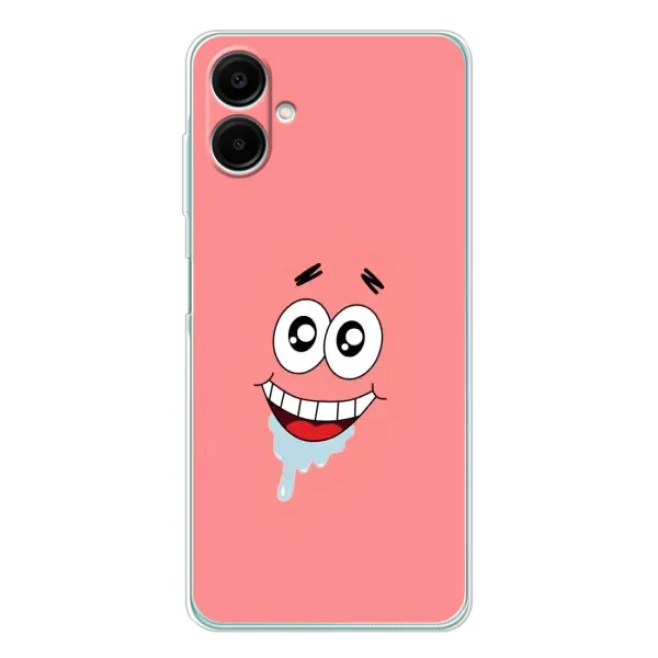 Чехол с рисунком «Мордочка Патрика» для Samsung Galaxy A07 Чехол с рисунком «Мордочка Патрика» для Samsung Galaxy A07