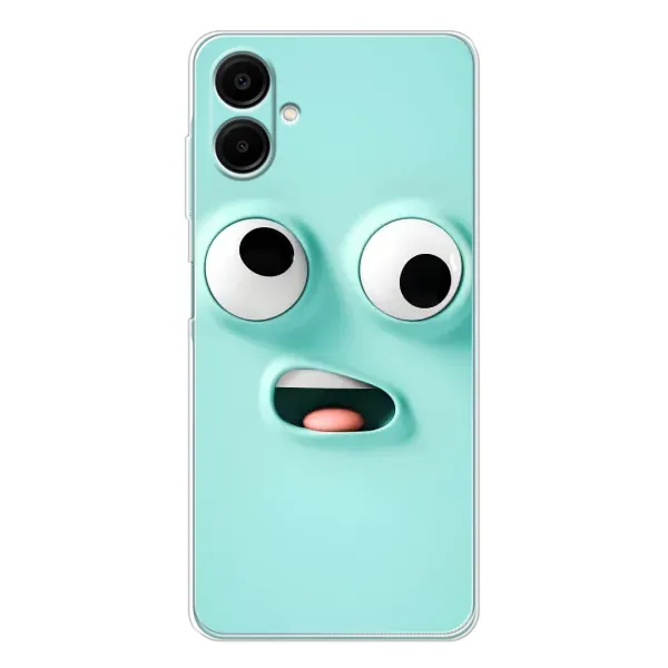 Чехол с рисунком «Забавное мятное лицо» для Samsung Galaxy A07 Чехол с рисунком «Забавное мятное лицо» для Samsung Galaxy A07