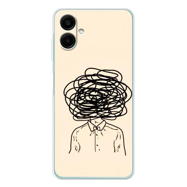 Чехол с рисунком «Мысли» для Samsung Galaxy A07 Чехол с рисунком «Мысли» для Samsung Galaxy A07