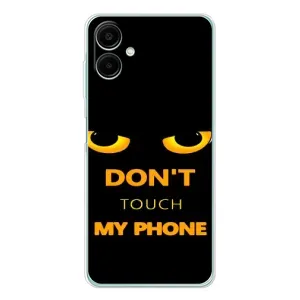Чехол с Прикольным принтом на Samsung Galaxy A07 (Не трогай мой телефон)