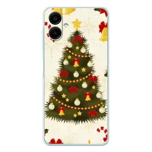 Чехол Новогодняя Елка на Samsung Galaxy A07 (Новогодний принт)