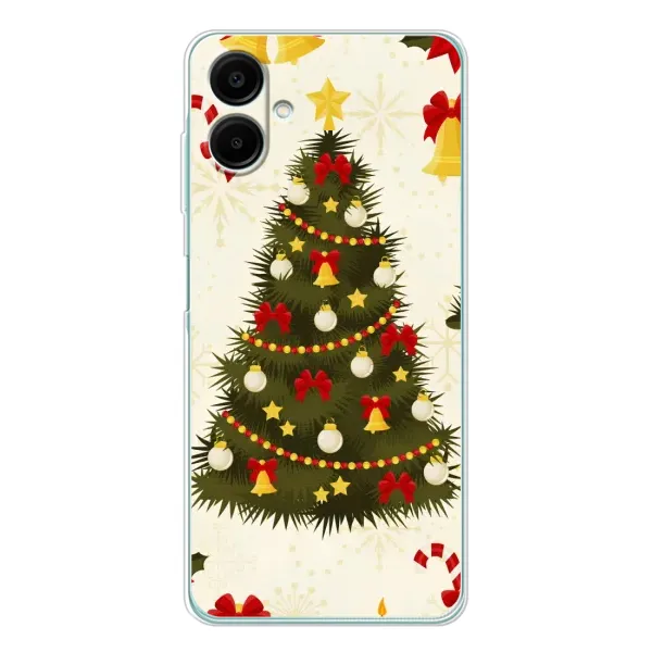 Чехол с рисунком «Новогодний принт» для Samsung Galaxy A07 Чехол с рисунком «Новогодний принт» для Samsung Galaxy A07