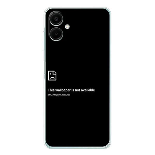 Чехол с рисунком «Ошибка» для Samsung Galaxy A07 Чехол с рисунком «Ошибка» для Samsung Galaxy A07