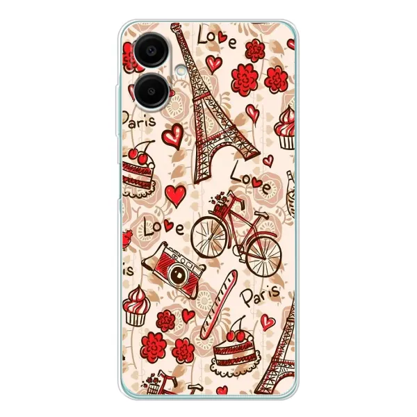Чехол с рисунком «Париж мечта» для Samsung Galaxy A07 Чехол с рисунком «Париж мечта» для Samsung Galaxy A07