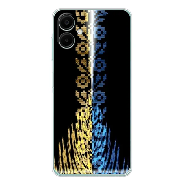Чехол с рисунком «Патриотическая вышиванка» для Samsung Galaxy A07 Чехол с рисунком «Патриотическая вышиванка» для Samsung Galaxy A07