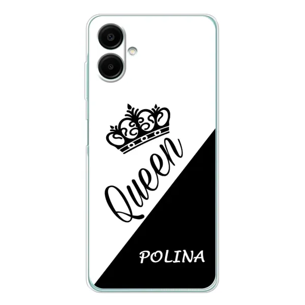 Чехол с рисунком «POLINA» для Samsung Galaxy A07