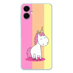Чехол Unicorn на Samsung Galaxy A07 (Радужный Единорог)