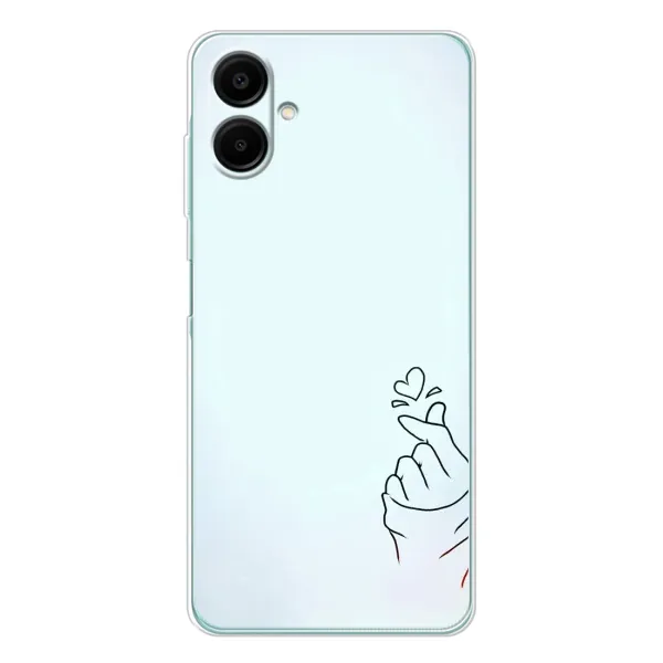 Чехол с рисунком «Сердце на голубом» для Samsung Galaxy A07 Чехол с рисунком «Сердце на голубом» для Samsung Galaxy A07