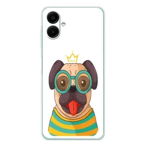 Бампер для Samsung Galaxy A07 з картинкою "Песики" (Собака Король)