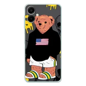 Чехлы Мишка Тедди для Галакси А07 (Teddy USA)