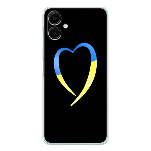 Чехол с рисунком «Украинское сердце» для Samsung Galaxy A07 Чехол с рисунком «Украинское сердце» для Samsung Galaxy A07