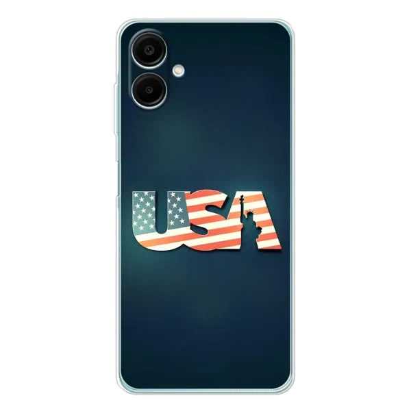 Чехол с рисунком «USA» для Samsung Galaxy A07 Чехол с рисунком «USA» для Samsung Galaxy A07