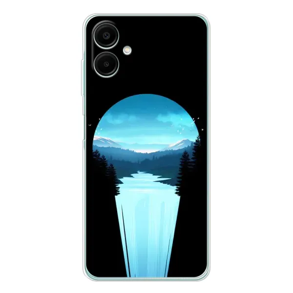 Чехол с рисунком «Синий Водопад» для Samsung Galaxy A07 Чехол с рисунком «Синий Водопад» для Samsung Galaxy A07
