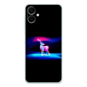 Силіконовий бампер з картинкою звірів для Samsung Galaxy A07 (Яскравий олень)