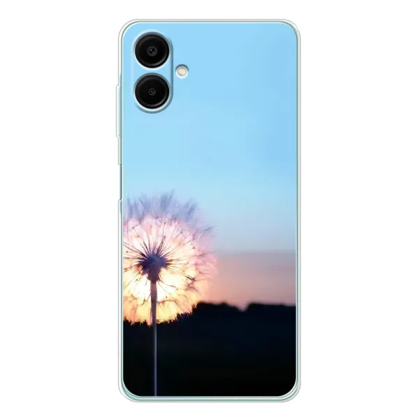 Чехол с рисунком «Закат с одуванчиком» для Samsung Galaxy A07 Чехол с рисунком «Закат с одуванчиком» для Samsung Galaxy A07