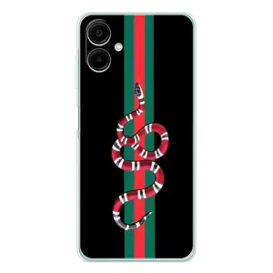 Чехлы Бренд GUCCI для Samsung Galaxy A07 (Змей Гуччи)