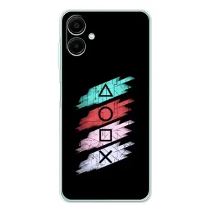 Чехол КИБЕРСПОРТ для Samsung Galaxy A07 (Значки Sony)