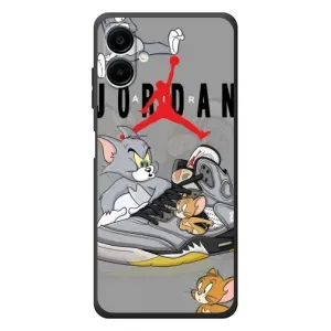 Силиконовый Чехол Nike Air Jordan на Самсунг Галакси А07с (Air Jordan)
